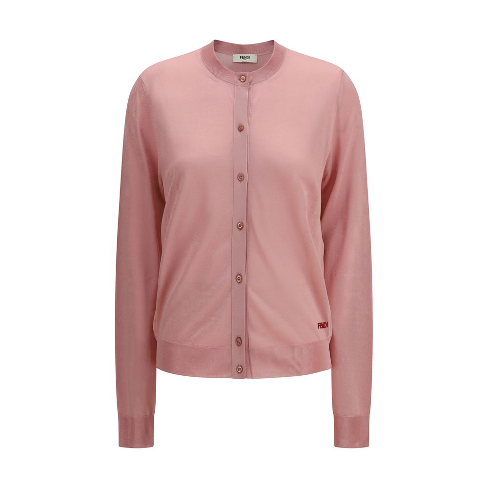 Fendi Multicolor Viscose Cardigan