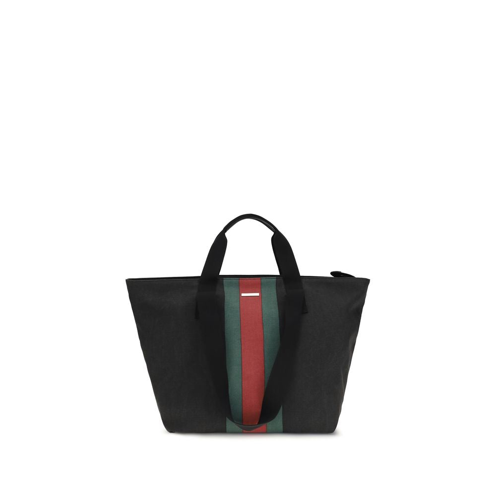 Gucci Black Fabric Shoulder Bag