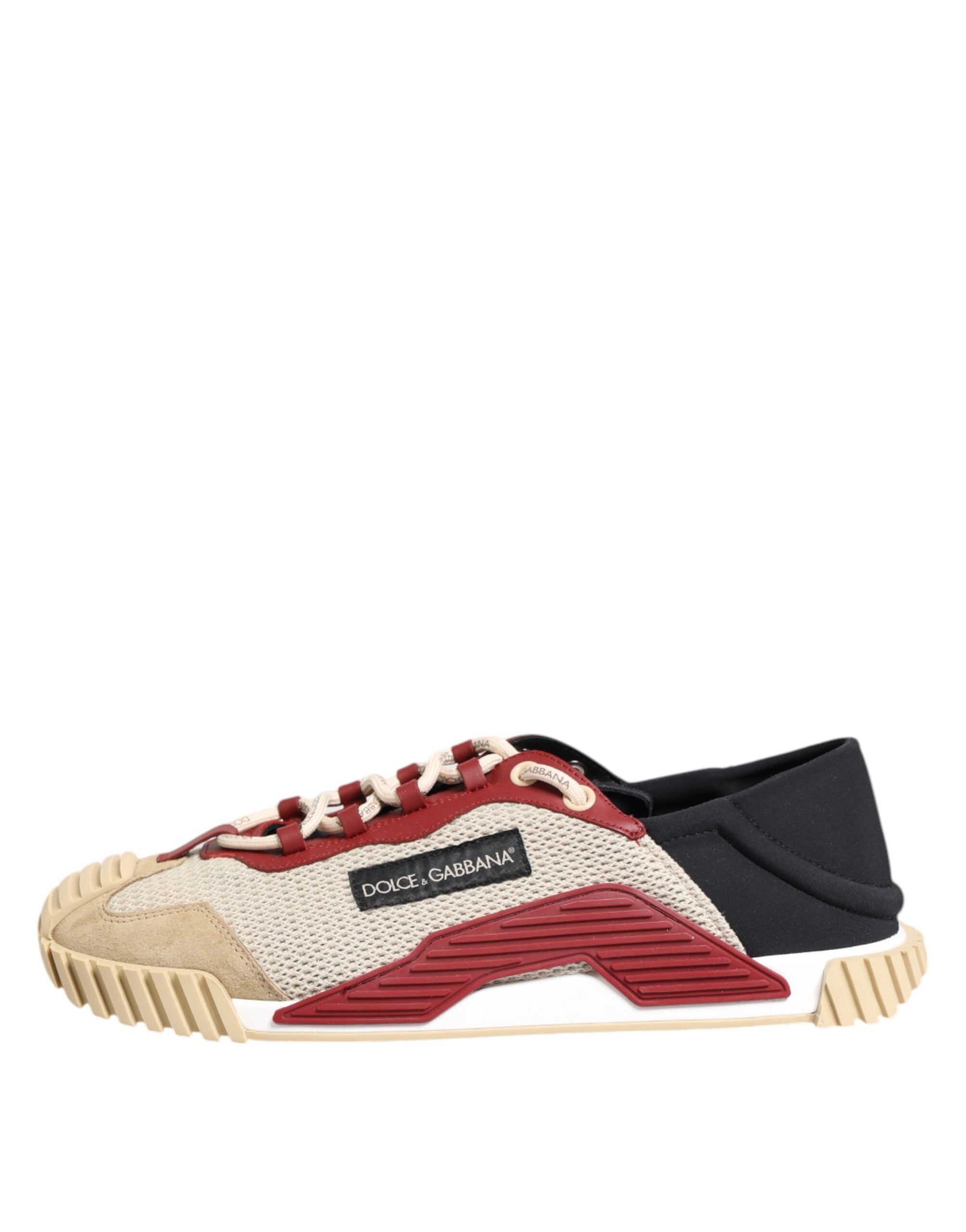 Dolce & Gabbana Multicolor Low Top NS1 Men Sneakers Shoes